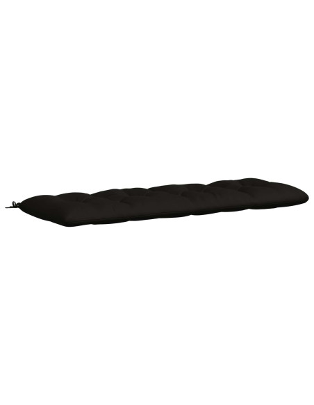 Cuscino per panchina VIANEN 100% Poliestere Nero