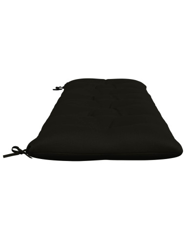 Cuscino per panchina VIANEN 100% Poliestere Nero