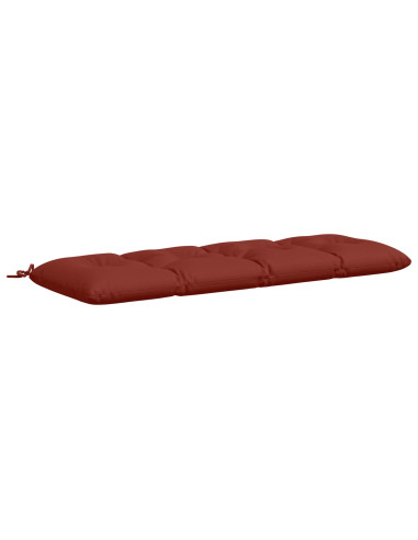 Cuscino per panchina VIANEN 100% Poliestere Rosso