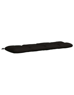 Cuscino per panchina VIANEN 100% Poliestere Nero 2