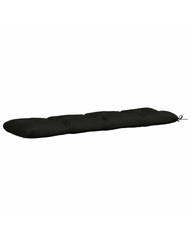 Cuscino per panchina VIANEN 100% Poliestere Nero