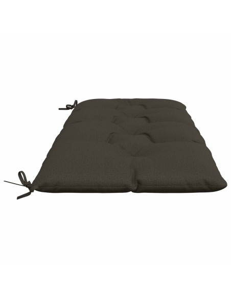 Cuscino per panchina VIANEN 100% Poliestere Antracite