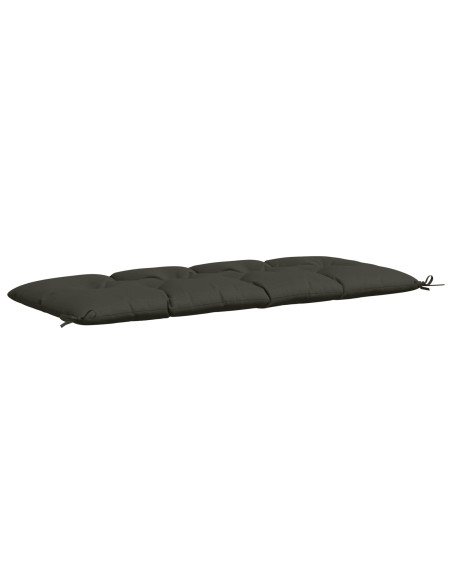 Cuscino per panchina VIANEN 100% Poliestere Antracite