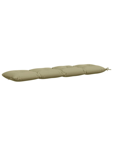 Cuscino per panchina VIANEN 100% Poliestere Verde chiaro
