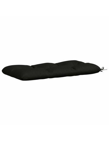 Cuscino per panchina VIANEN 100% Poliestere Nero