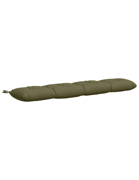 Cuscino per panchina VIANEN 100% Poliestere Verde Oliva