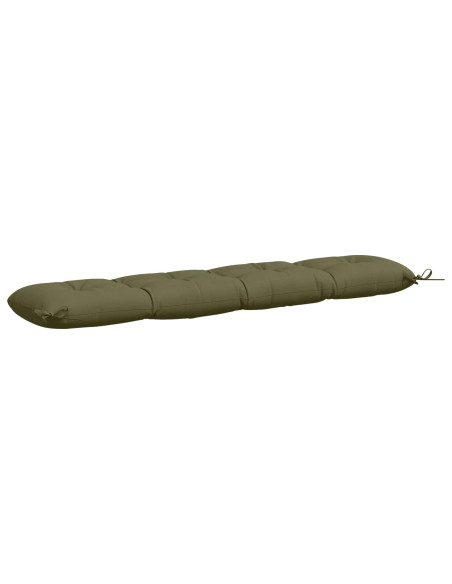Cuscino per panchina VIANEN 100% Poliestere Verde Oliva