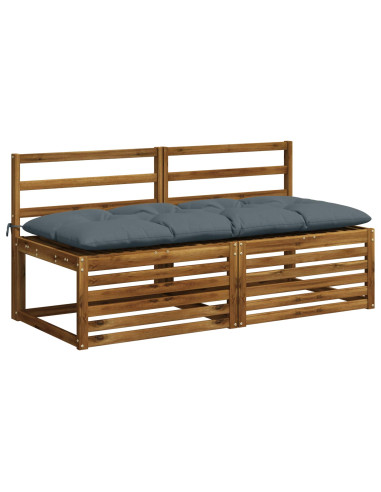 Cuscino per panchina VIANEN 100% Poliestere Blu