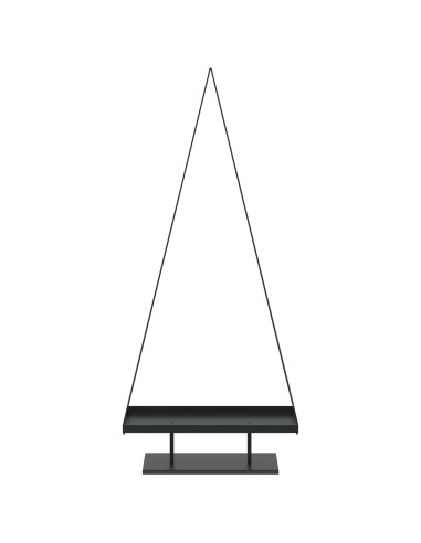 Albero di Natale in metallo con supporto KUOPIO 180 cm Acciaio