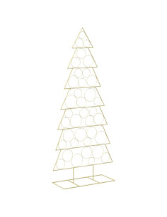Albero di Natale in metallo con supporto KUOPIO 210 cm Acciaio 2