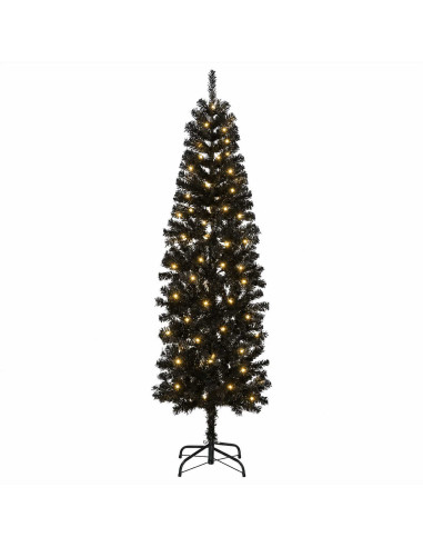 Albero di Natale Artificiale Sottile 240 cm 300 LED