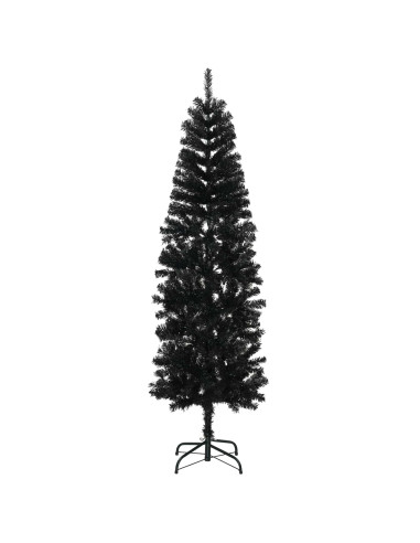 Albero di Natale Artificiale Sottile 240 cm 300 LED