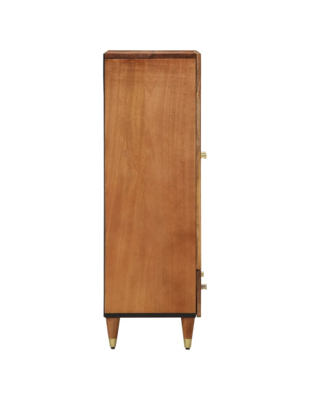 Credenza 60x33x110 cm in Legno Massello di Mango
