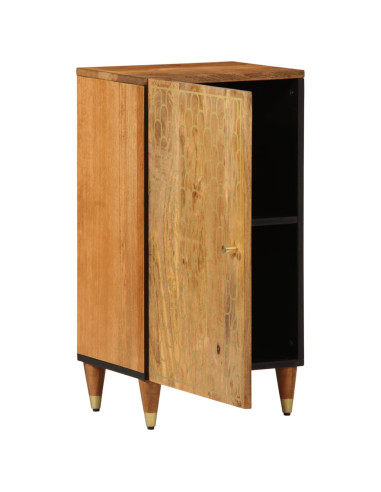 Credenza 40x33x75 cm in Legno Massello di Mango