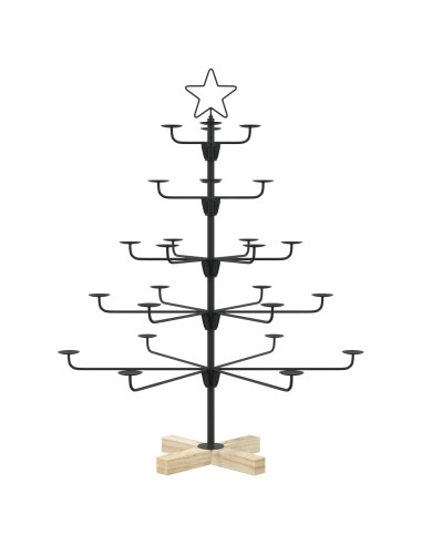 Albero di Natale in Metallo con Supporto KUOPIO 90 cm