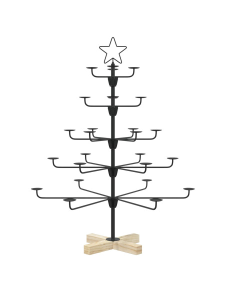 Albero di Natale in Metallo con Supporto KUOPIO 90 cm