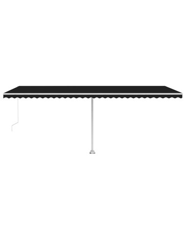 Tenda da Sole Autoportante Manuale 600x350 cm Antracite