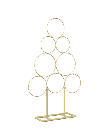 Albero di Natale in metallo con supporto KUOPIO 60 cm Acciaio