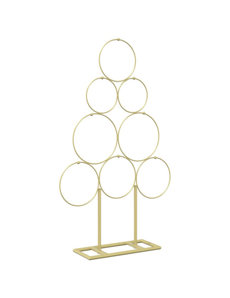 Albero di Natale in metallo con supporto KUOPIO 60 cm Acciaio