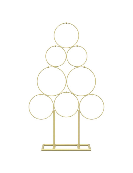Albero di Natale in metallo con supporto KUOPIO 60 cm Acciaio
