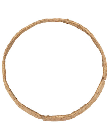 Collare per Albero di Natale Rotondo Naturale Ø 45 x 22 cm