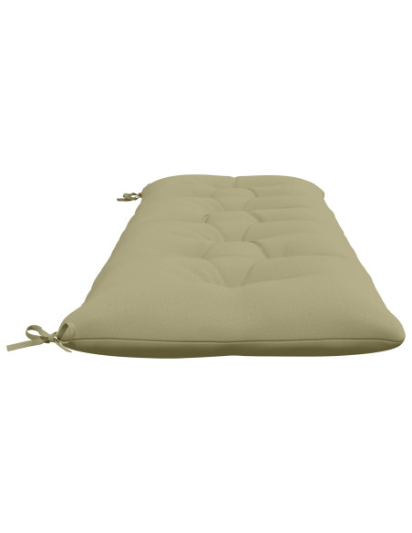 Cuscini per Panchina VIANEN 2 pz 100% Poliestere Verde chiaro