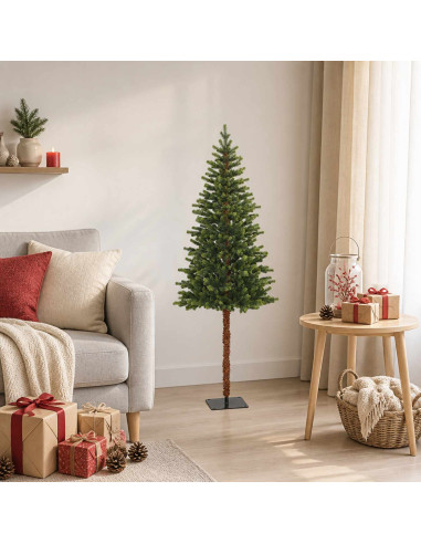 Albero di Natale Artificiale con Rami Pieghevoli 120 cm