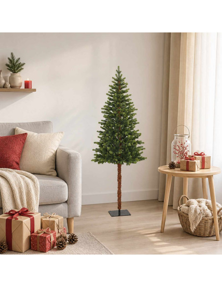 Albero di Natale Artificiale con Rami Pieghevoli 120 cm