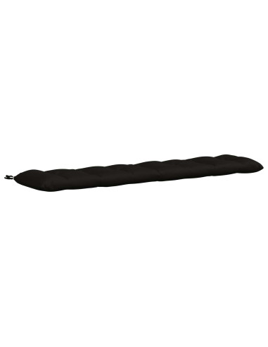 Cuscino per panchina VIANEN 100% Poliestere Nero