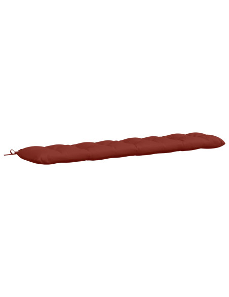 Cuscino per panchina VIANEN 100% Poliestere Rosso