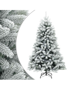 Albero di Natale Artificiale con Rami Pieghevoli 210 cm 2