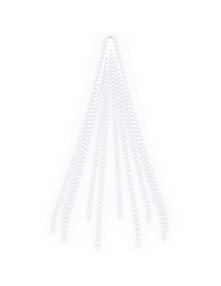 Ghirlande luminose per alberi di Natale Verde 500 cm PVC