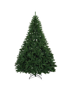 Albero di Natale artificiale verde medio con palline 210 cm 2