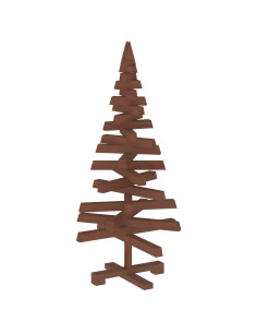 Albero di Natale in legno KOTKA 90 cm Legno Massello di Pino 2