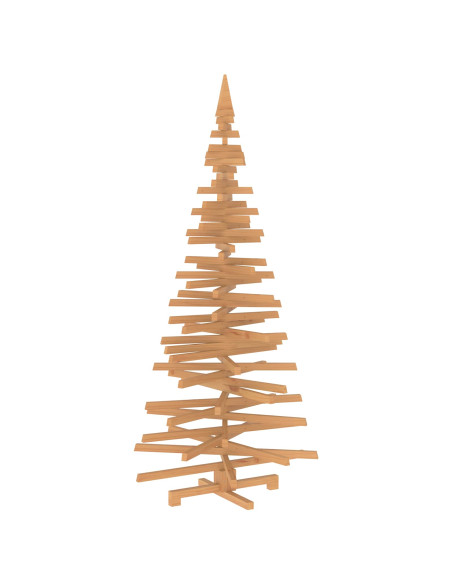 Albero di Natale in legno KOTKA 240 cm Legno Massello di Pino