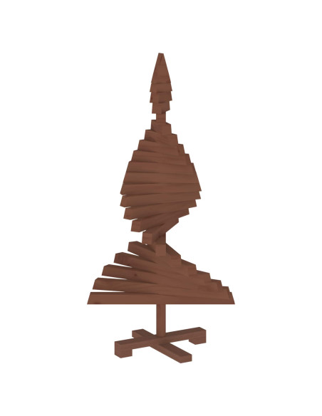 Albero di Natale in legno KOTKA 90 cm Legno Massello di Pino