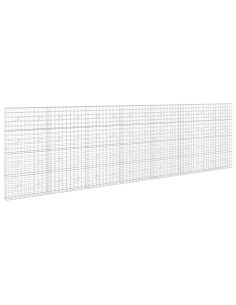Gabione con filo da 5 mm e rete 10x10 cm 700x20x200 cm 2