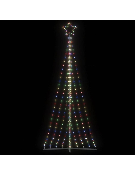 Albero di Natale a LED 447 LED Colorato 250 cm