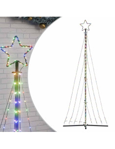 Albero di Natale a LED 447 LED Colorato 250 cm 2