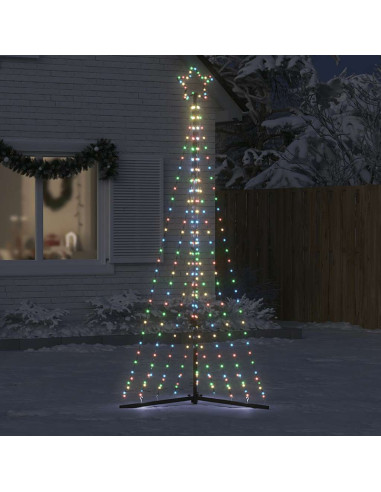 Albero di Natale a LED 447 LED Colorato 250 cm