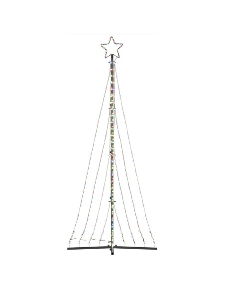 Albero di Natale a LED 447 LED Colorato 250 cm