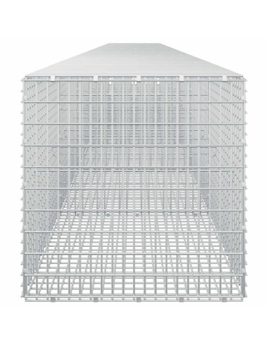 Gabione con Filo da 5 mm e Rete da 5x2,5 cm 700x50x50 cm