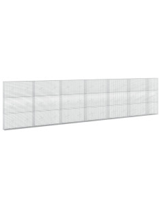 Gabione con Filo da 5 mm e Rete da 5x2,5 cm 650x20x150 cm 2