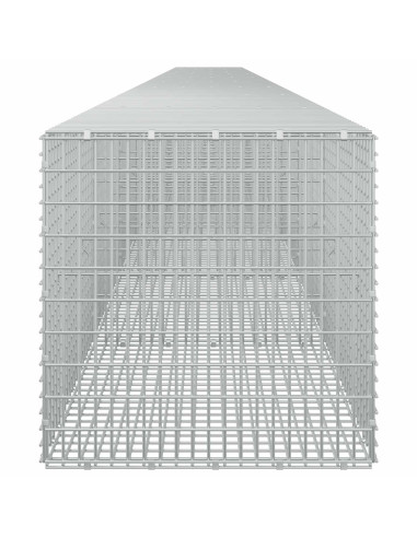 Gabione con Filo da 5 mm e Rete da 5x2,5 cm 950x50x50 cm