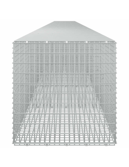 Gabione con Filo da 5 mm e Rete da 5x2,5 cm 950x50x50 cm