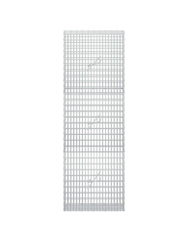 Gabione con Filo da 5 mm e Rete da 5x2,5 cm 50x20x150 cm