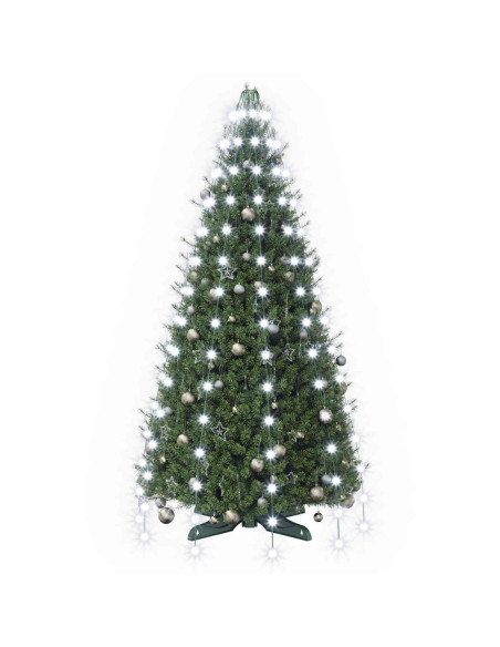 Ghirlande luminose per alberi di Natale Verde 150 cm PVC