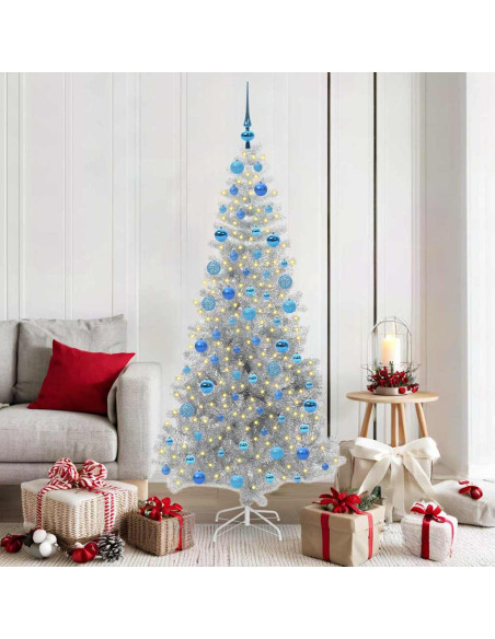 Albero di Natale Argento 180 cm PET