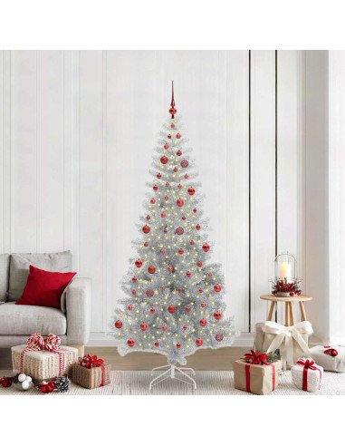 Albero di Natale Argento 210 cm PET