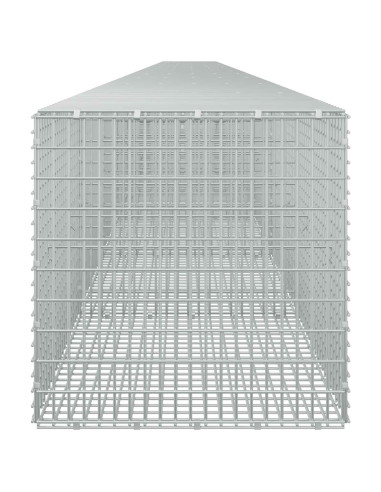 Gabione con Filo da 5 mm e Rete da 5x2,5 cm 1150x50x50 cm